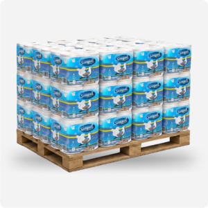 Seagull Supreme Pallet premium quilted toilet tissue